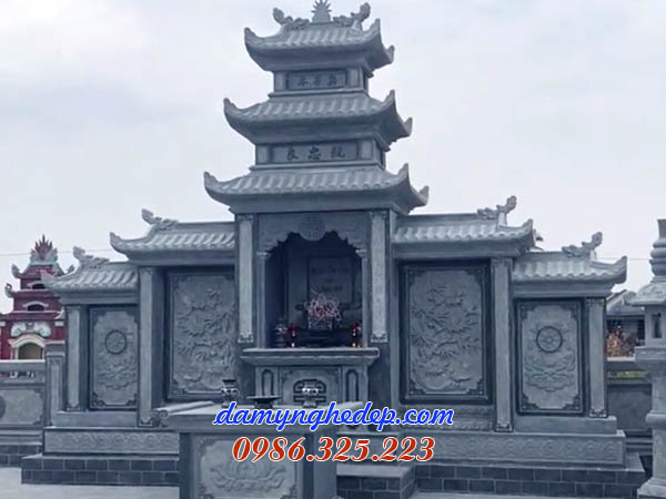 Mẫu lăng cánh đá đẹp, lăng mộ đá